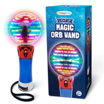 The Light Up Magic Orb Wand and its product packaging.