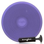 The Purple Circle Wiggle Seat Cushion with air pump.
