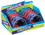 Toysmith Mini Tambourine in its display product packaging.