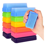 The Colorful Sensory Brushes for Wilbarger Protocol stacked on top of each other.