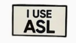 I Use ASL Enamel Pin