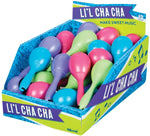 Li'l Cha Cha Maracas with Lanyard in its product packaging.