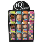 A collection of four different IQ Busters Wooden Puzzles.