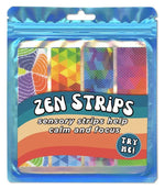 Bumpy Brights Zen Strips Fidget Sensory Stickers, 4 Pc