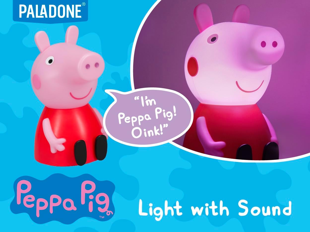 Peppa Pig LED Night Light with Sound 7