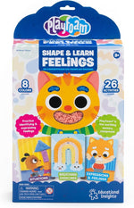 Playfoam Shape & Learn Feelings product packaging.