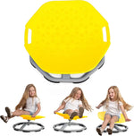 The Special Supplies Spin Chair in Yellow.