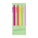 The product package for Neurospicy Jotter Pens.