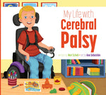 The book cover of My Life With Cerebral Palsy.