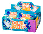 Axolotl Squeeze Ball packaging.