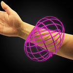 The Pink Glozi Flow Ring on a person's arm