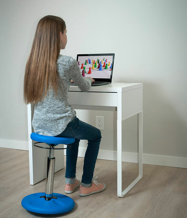 Wobble Stool Standing Desk Stool - tall office chair for standing desk  chair wobble stools for classroom seating adhd chair height adjustable  stool