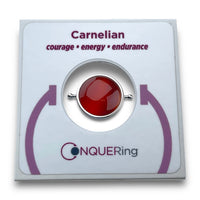 The Carnelian Spinner in the product package.