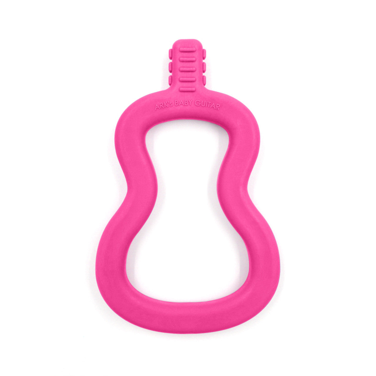 The Hot Pink Baby Guitar Chew.