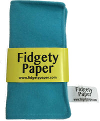 Pocket Turquoise Fidgety Paper.