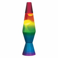 The Rainbow Tricolor Lava Lamp 11.5".