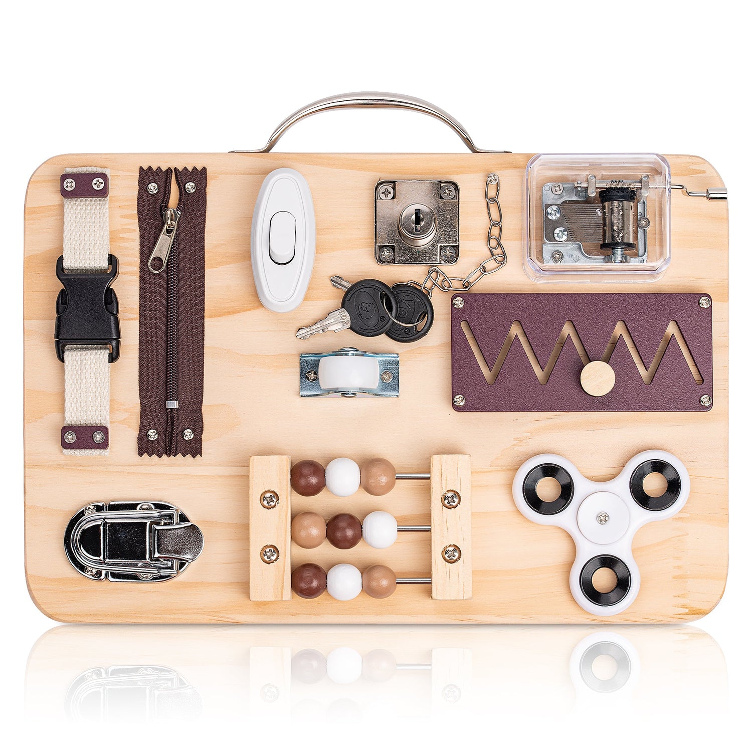 The Assistex Fidget Busy Board.