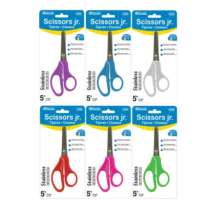 An image displaying the different colors of Left-Right Handed Scissors.