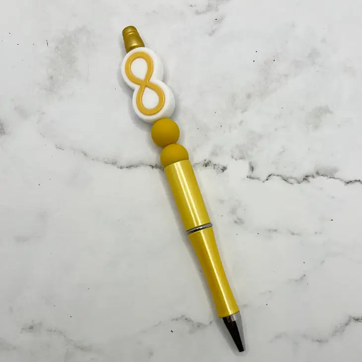 The Autism Acceptance Chewy Fidget Pen.
