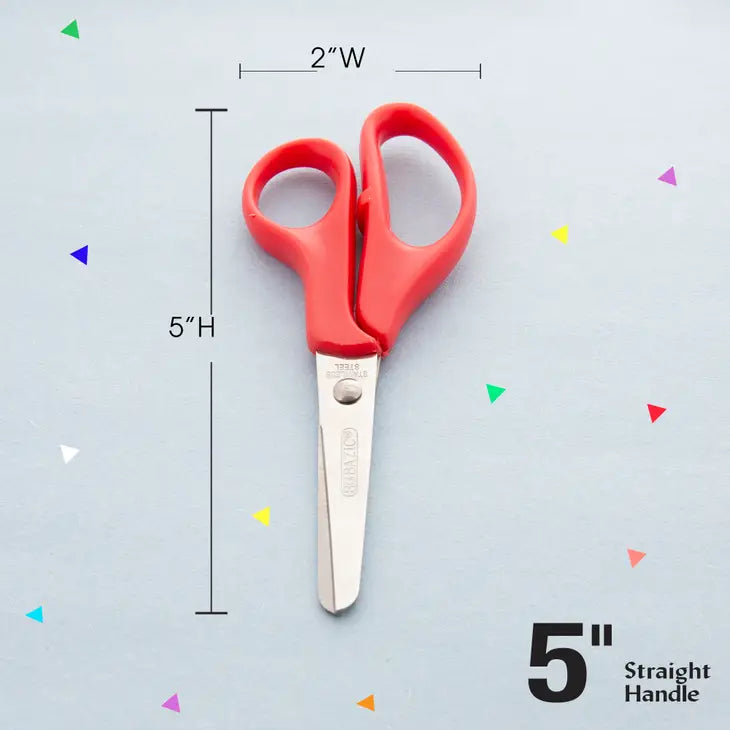 An image displaying the dimensions of the Left-Right Handed Scissors.