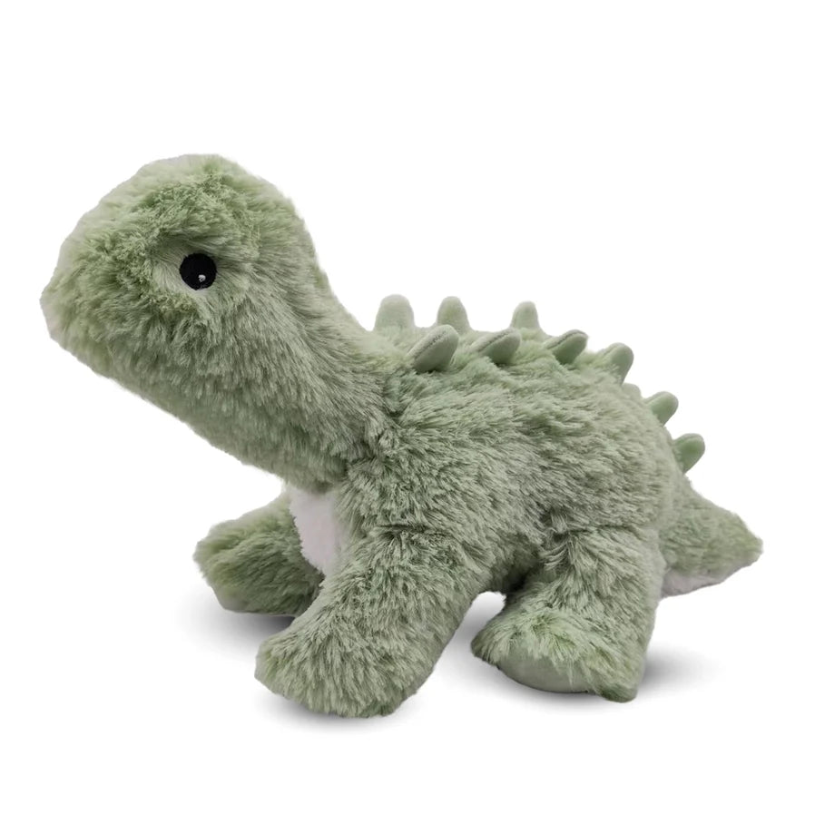 The Green Long Neck Dinosaur Warmies Plush Animals.