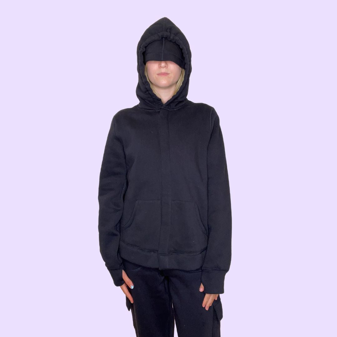 The Navy Sensory Hoodie for Adults.