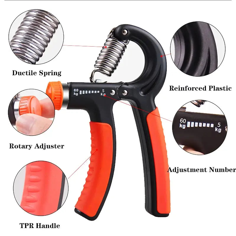 Adjustable R-Type Hand Exerciser.