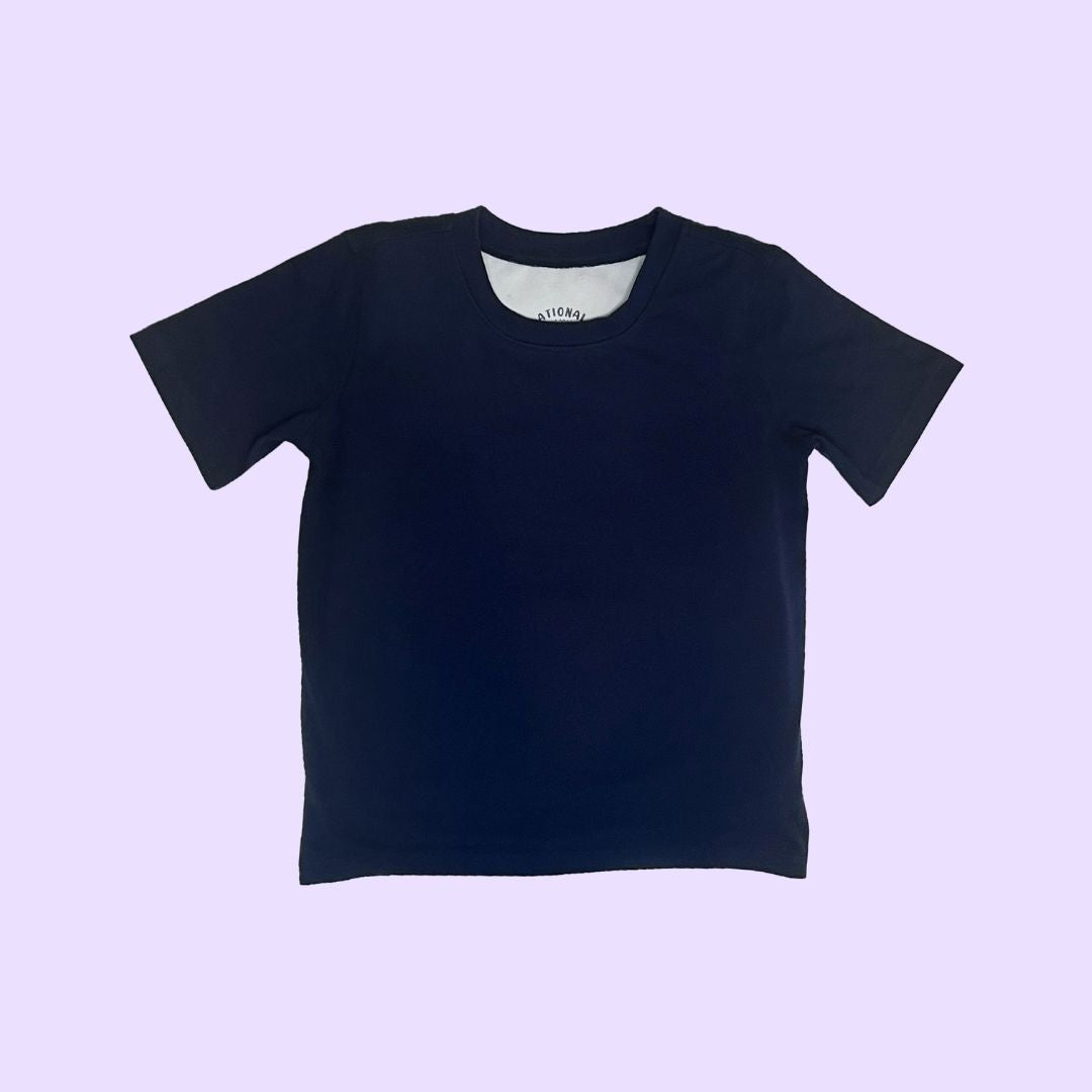 The Navy Compression Lined T-Shirt.