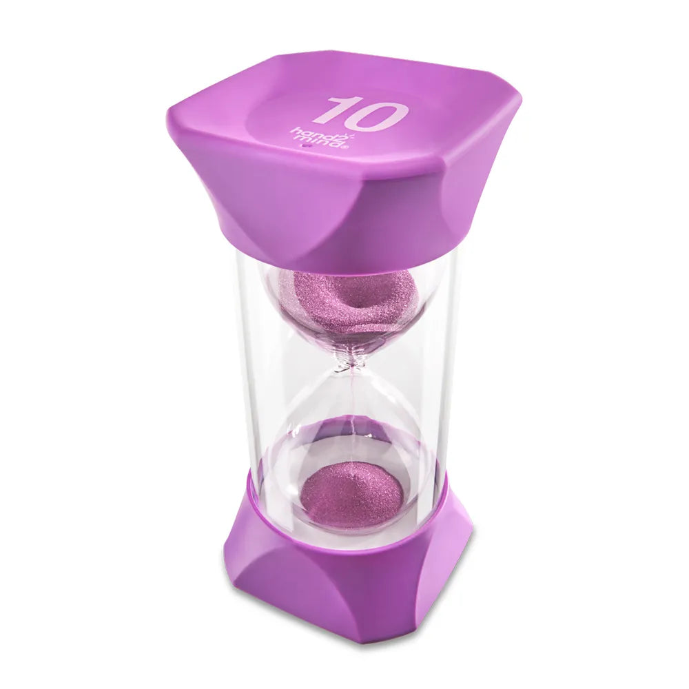 Jumbo 10 Minute Sand Timer – Sensory Tool House, LLC