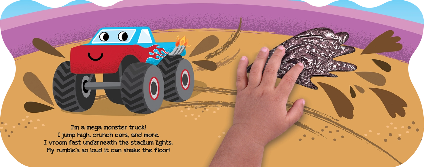 A look inside Mega Monster Truck.