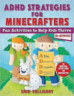 The cover of ADHD Strategies for Minecrafters."