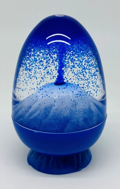 The blue Eggcano Timer.
