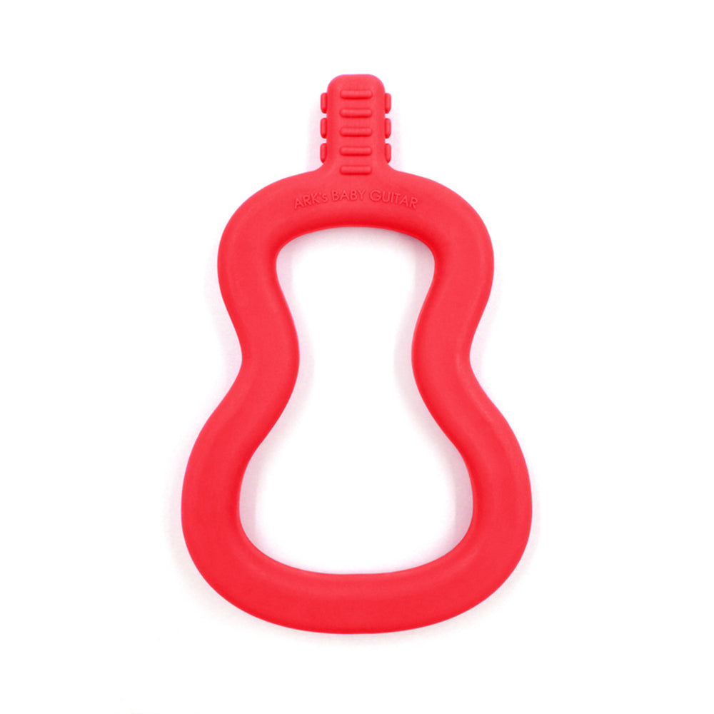 The red Baby Guitar Chew.