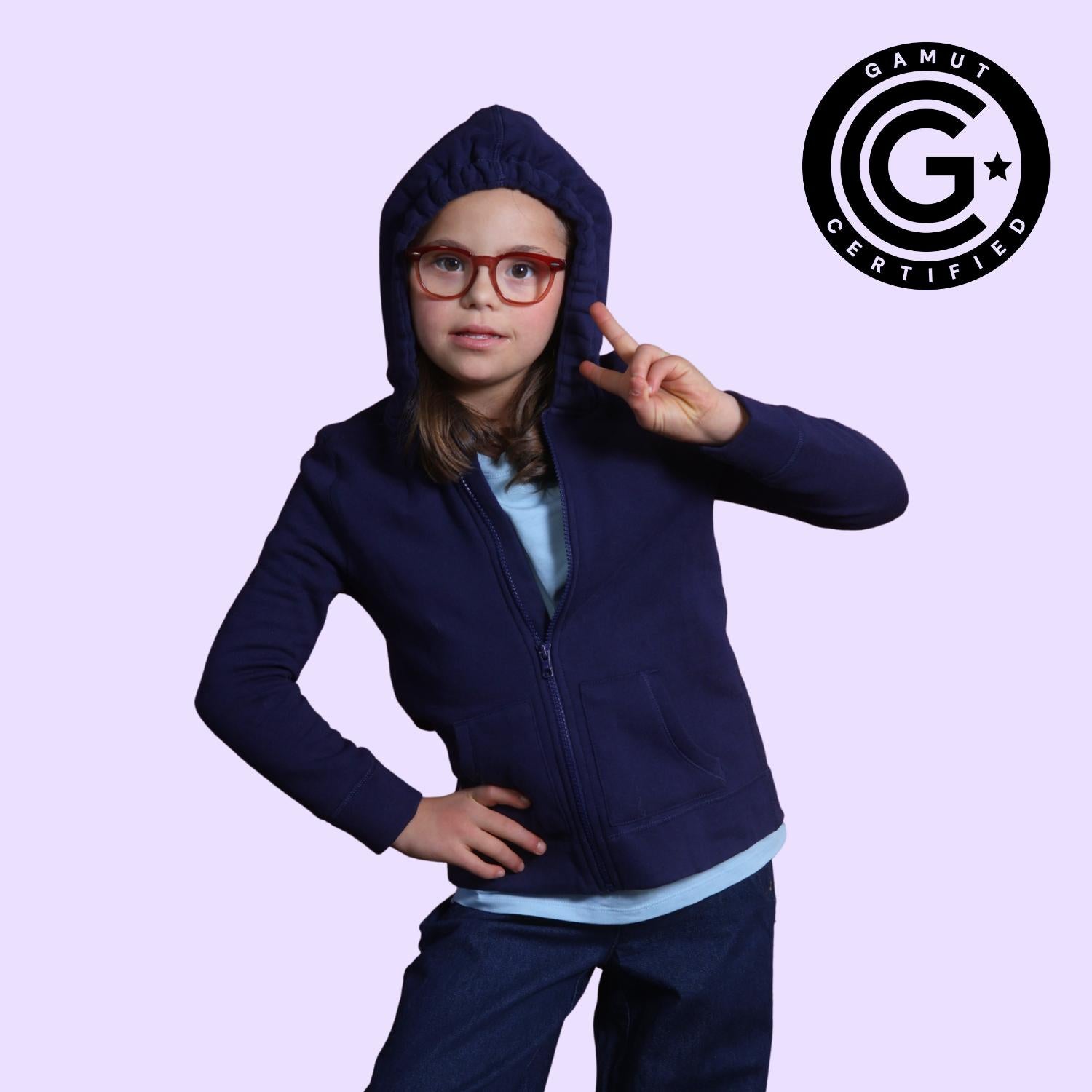 Kids QuietSense Zippered Sound Reducing Sensory Hoodie - Sense-ational You