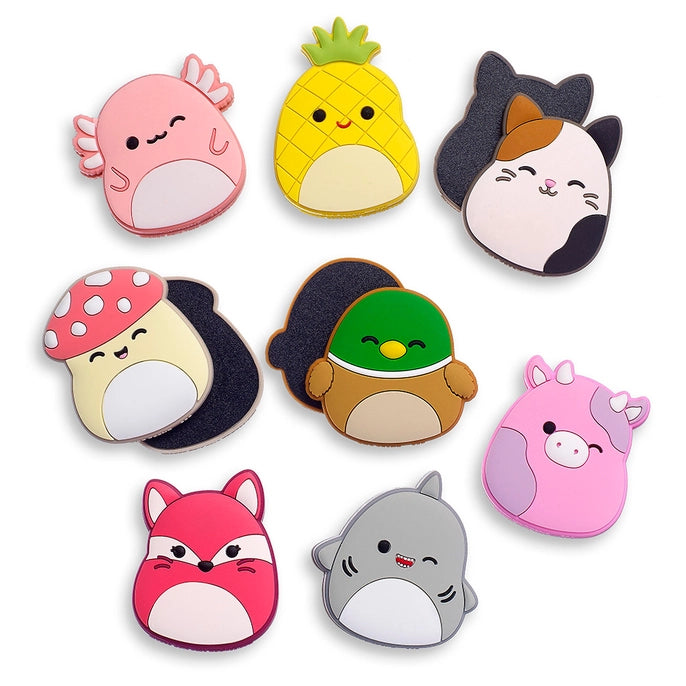 All of the variants of Magnetic Fidget Sliders - Squishmallows Collection.