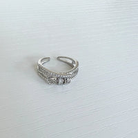 The silver Sweettine Studded Fidget Ring.