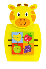 The Giraffe Mosaic Fruits Wall Toy.