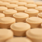 A spread of the Orange & Cedarwood Mad Sass Soap Co Shower Steamers.