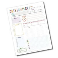 The Famlife Notepad Daily Planner.