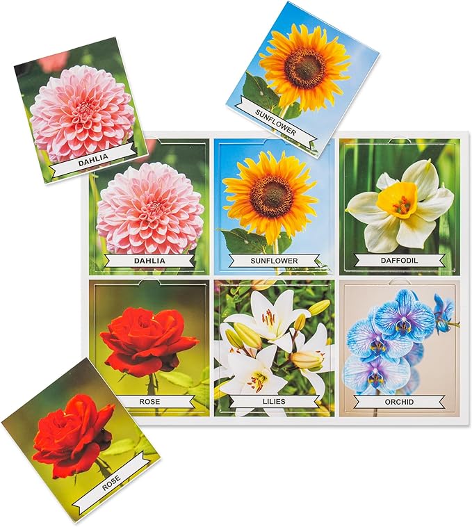 The flower game board.