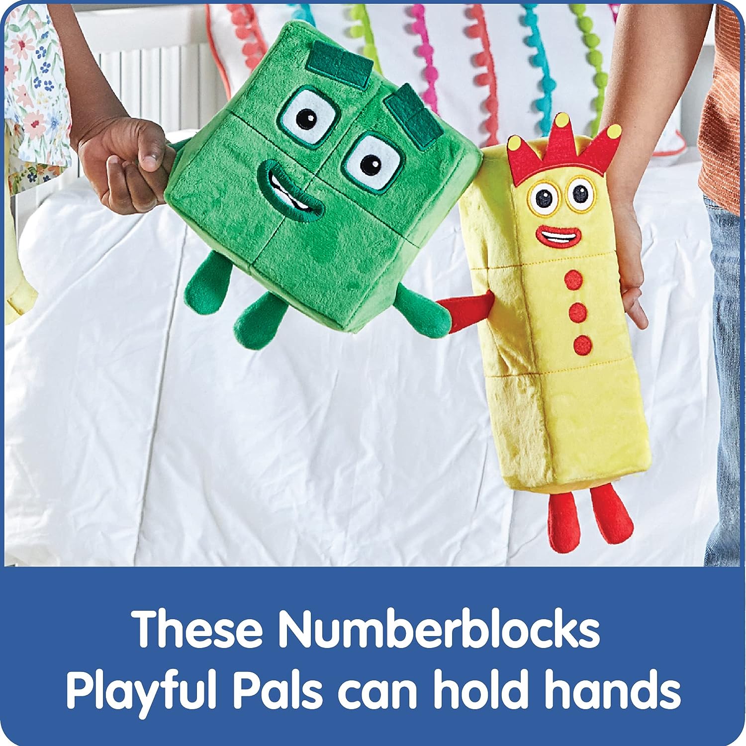 Learning Resources® Peluches Numberblocks un et deux Playful Pals