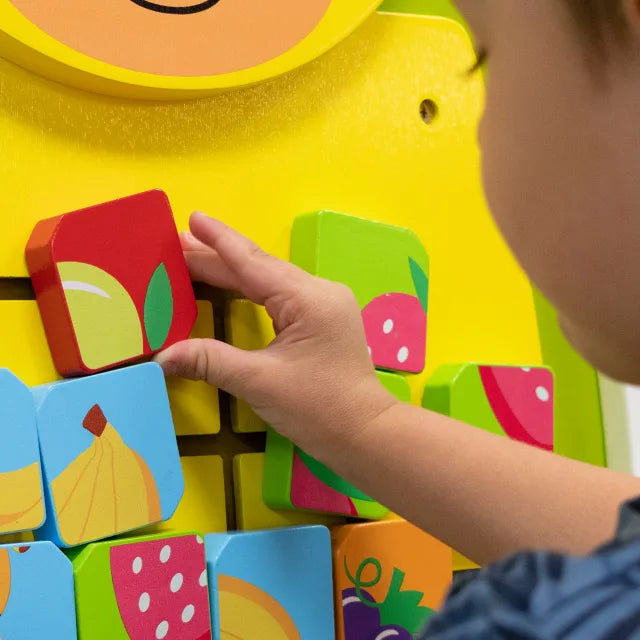 Giraffe Mosaic Fruits Wall Toy – Sensory Tool House, LLC