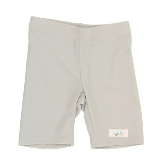 The gray pair of Unisex Sensory Compression Shorts.
