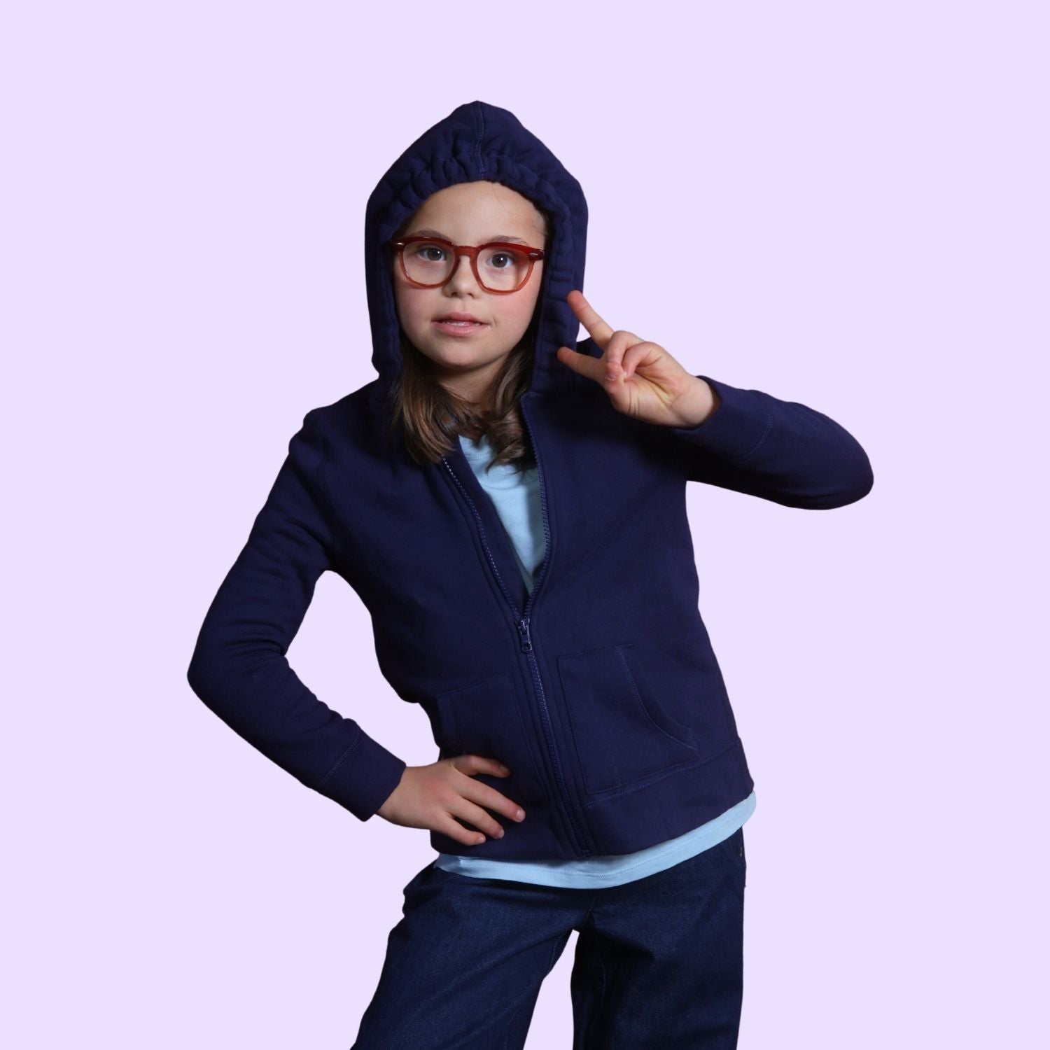 Kids QuietSense Zippered Sound Reducing Sensory Hoodie - Sense-ational You