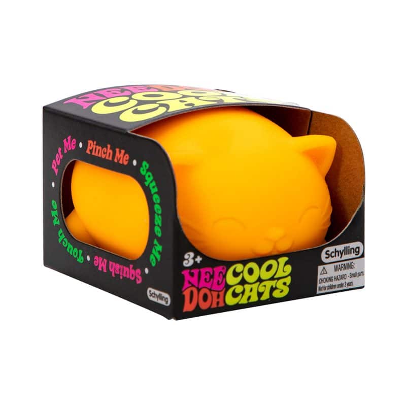 The orange Cool Cat Nee Doh.