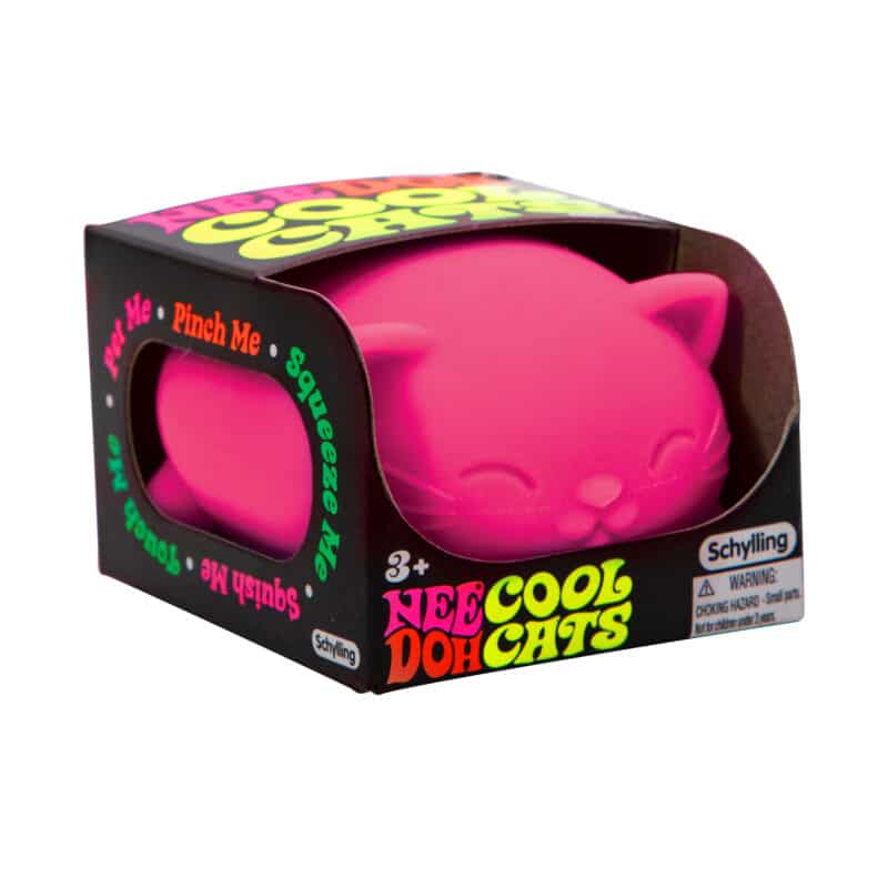 The pink Cool Cat Nee Doh.