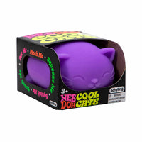 The purple Cool Cat Nee Doh.