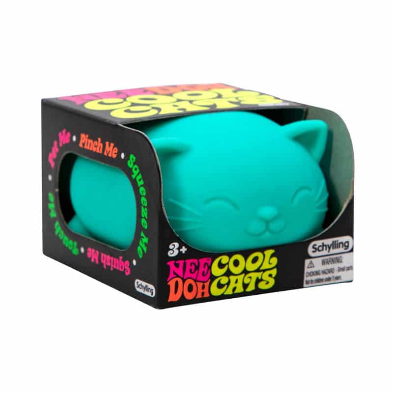 The green Cool Cat Nee Doh.