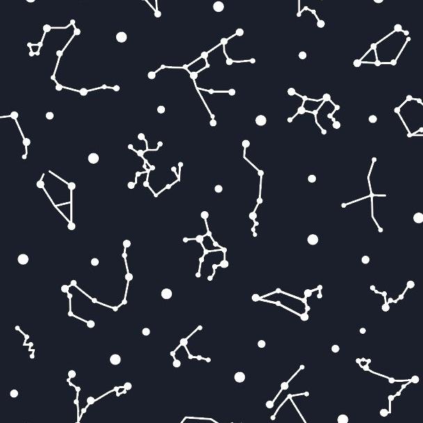 The Constellation design used for the Sensory Hoodie for Adults.