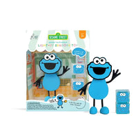 Sesame Street Cookie Monster Glo Pals Characters Light-Up Sensory Toy.
